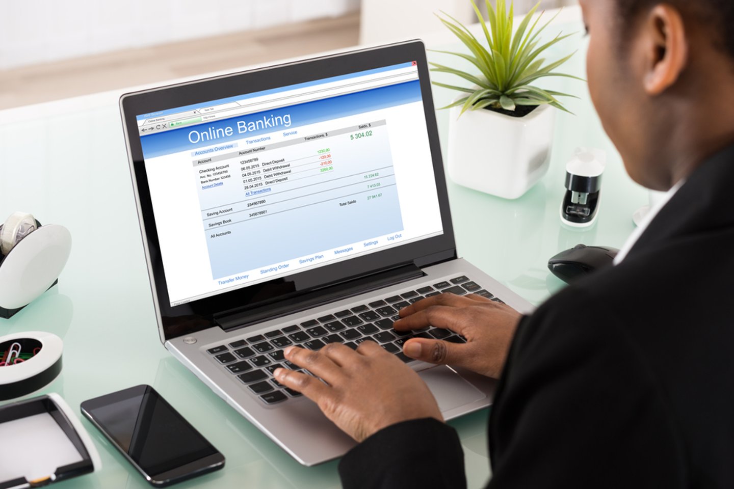 Online banking