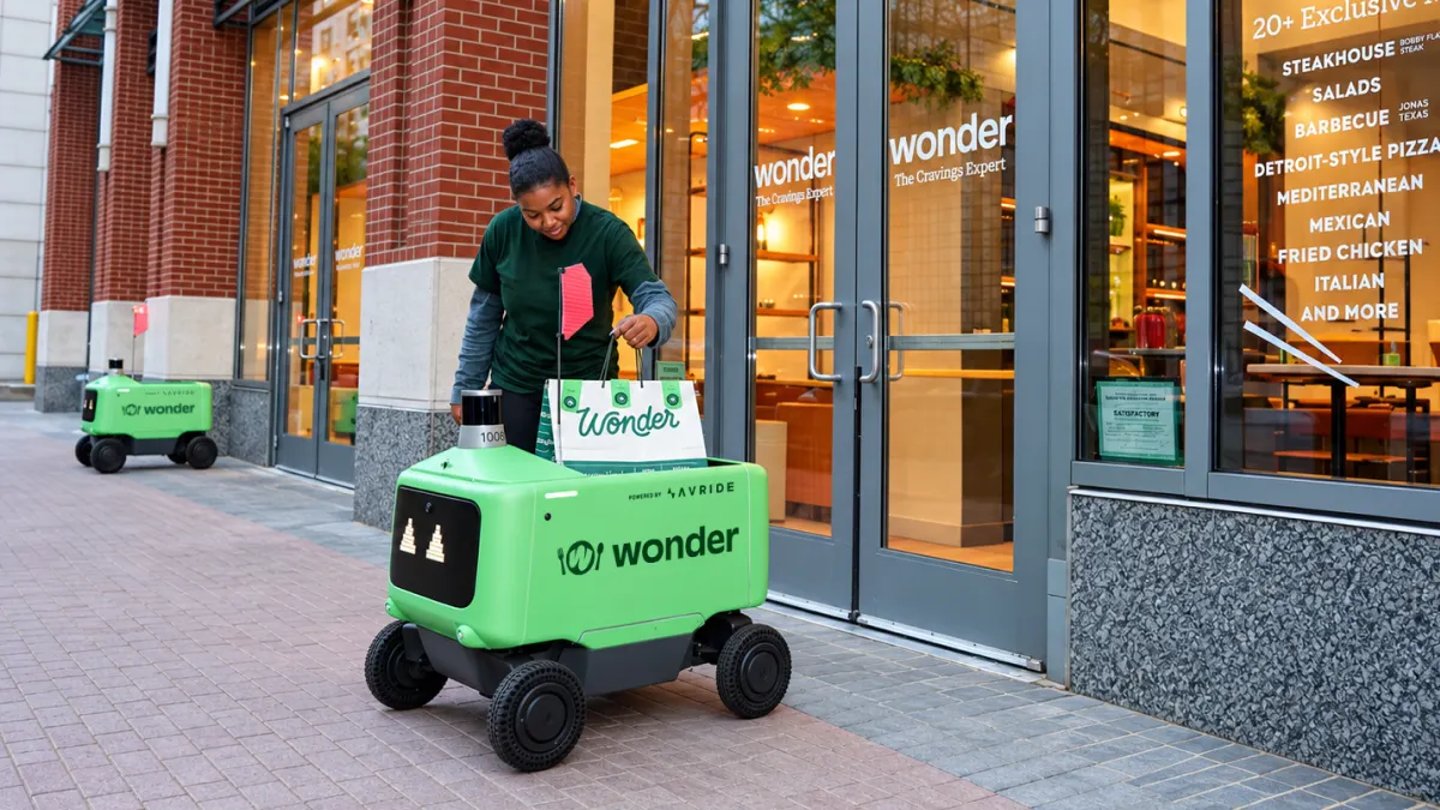 Wonder Avride delivery robot