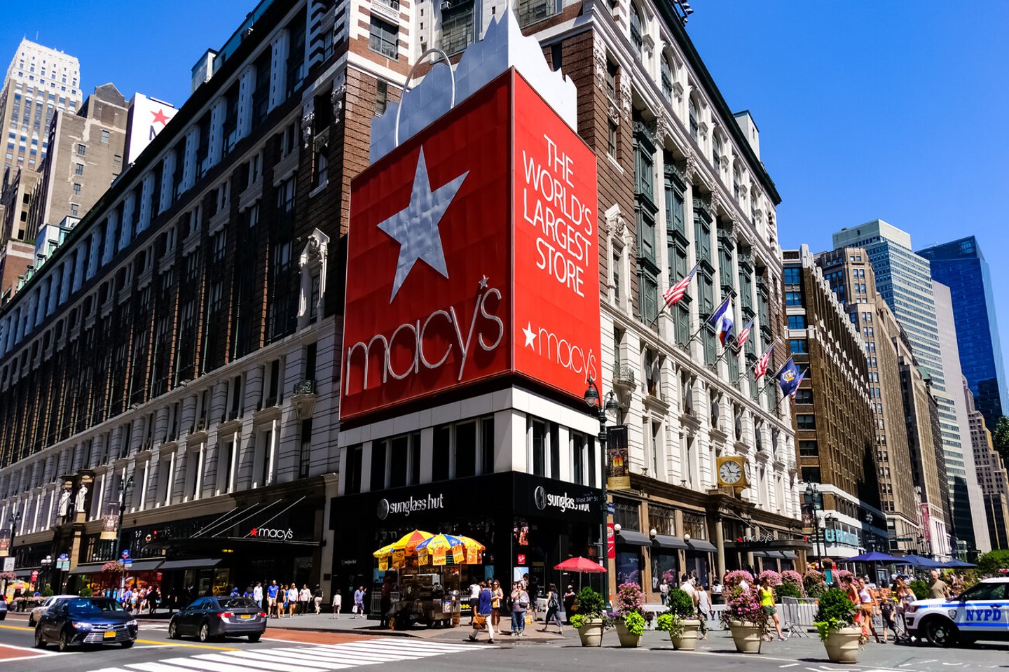 Macy's Herald Square Flagship Department Store in Midtown Herald Square. Manhattan. Manhattan, New York, USA  July 16, 2017:; Shutterstock ID 1635439567