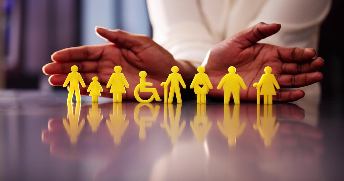 Ensuring Workplace Inclusivity through Diverse Hiring Practices and Comprehensive Insurance Coverage for All Employees and Families; Shutterstock ID 2479011383