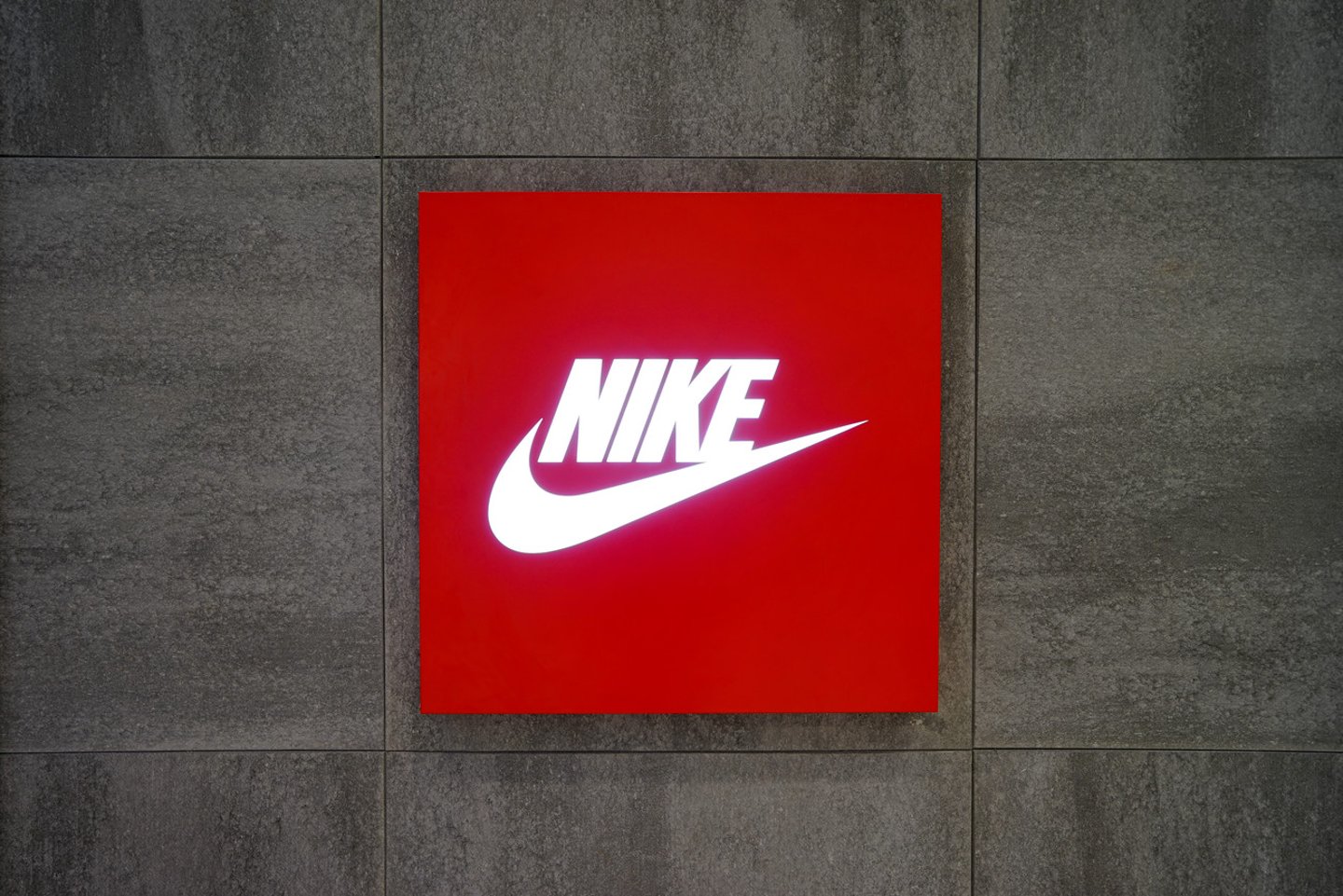 Shanghai.China-ARP. 26.2016;Nike LOGO in shanghai.nike is the first brand in China.; Shutterstock ID 487811674