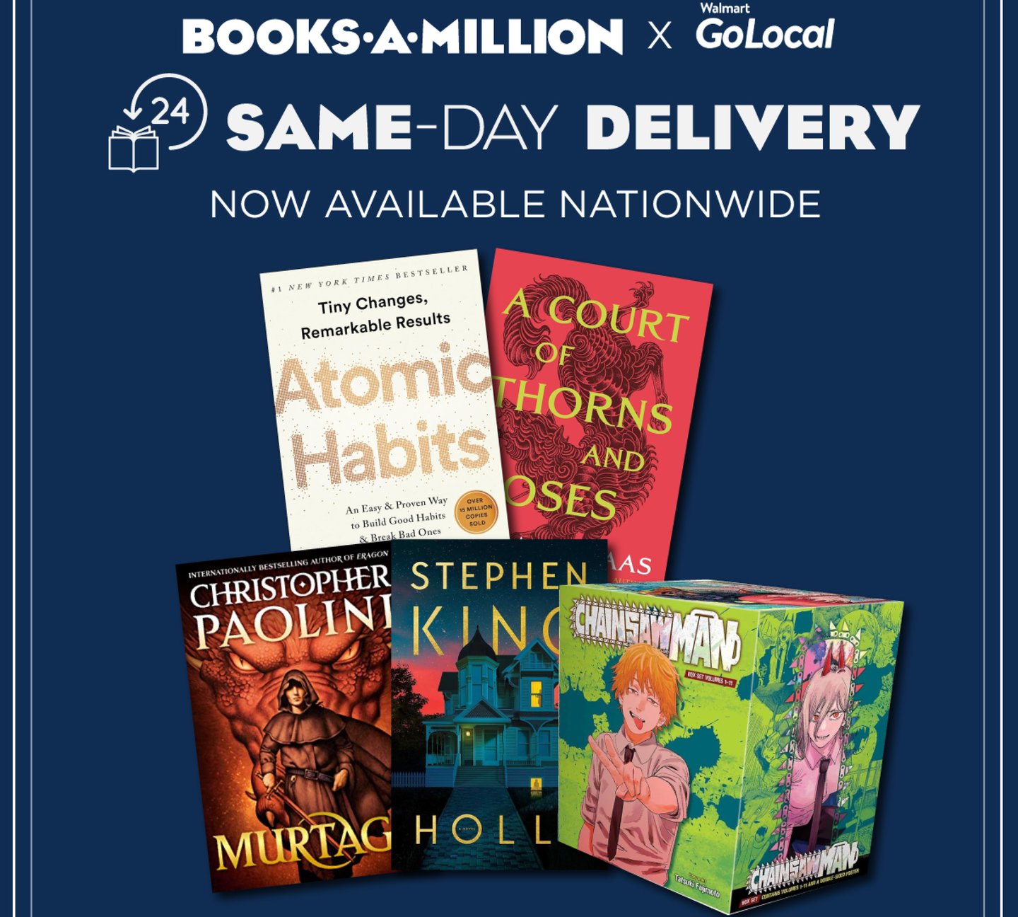 Books a Million Walmart GoLocal