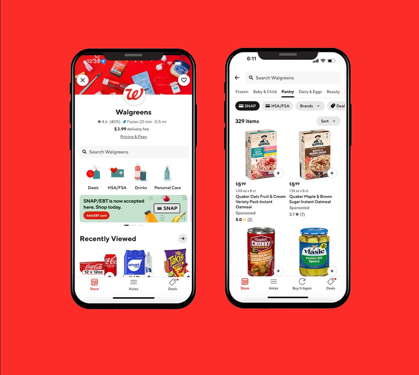 Walgreens DoorDash