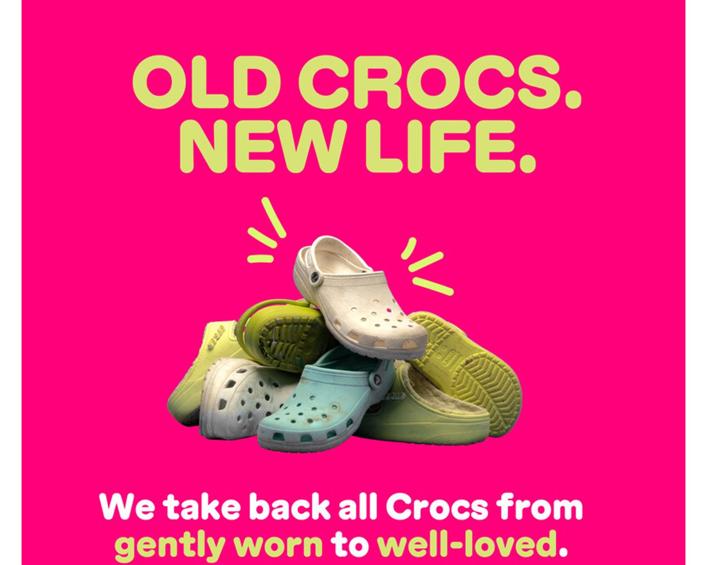 Crocs takeback program