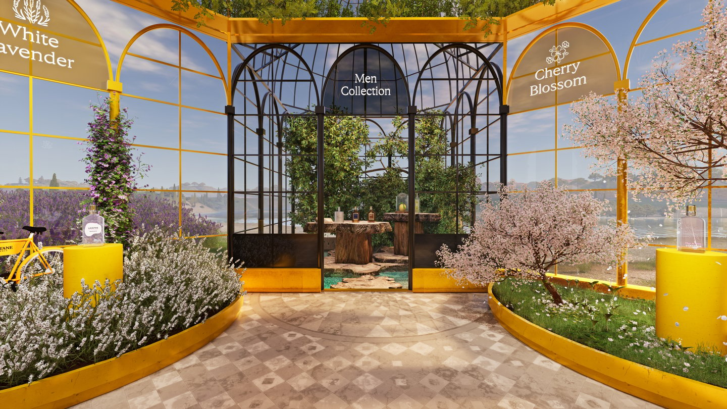 L'Occitane Emperia summer metaverse store