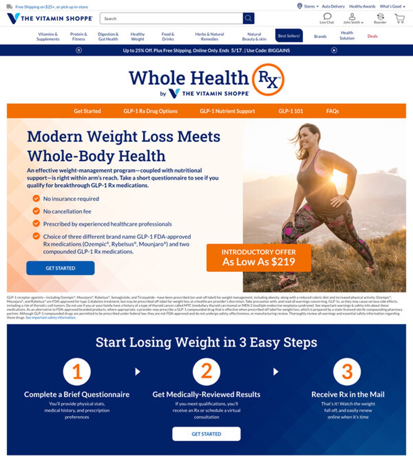 Whole Health Rx by Vitamin Shoppe 