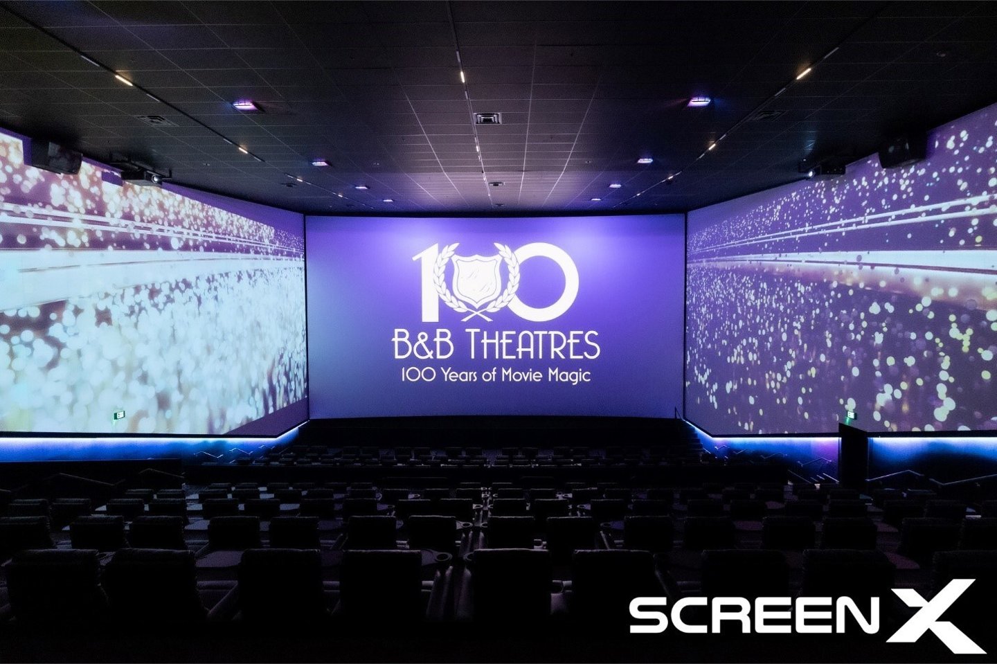 B&B Theatres ScreenX