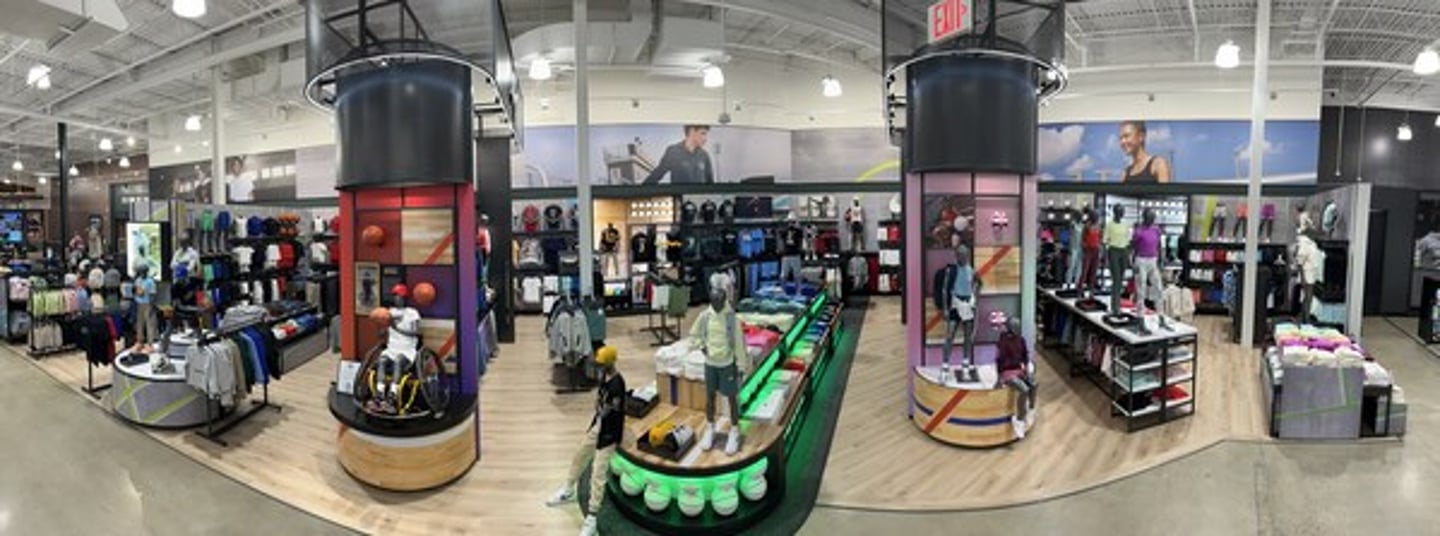 Dick's Sporting Goods interior 