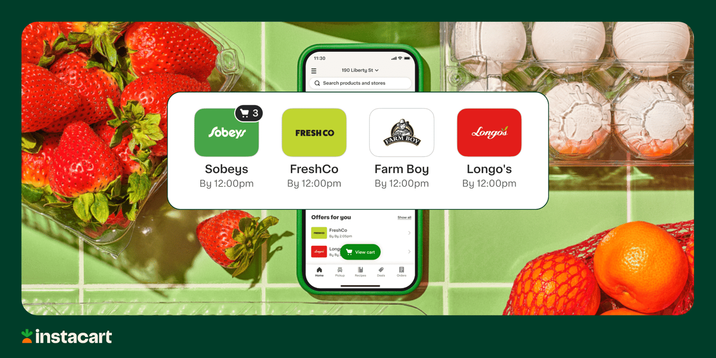 Instacart partners with Empire (Image: Instacart)