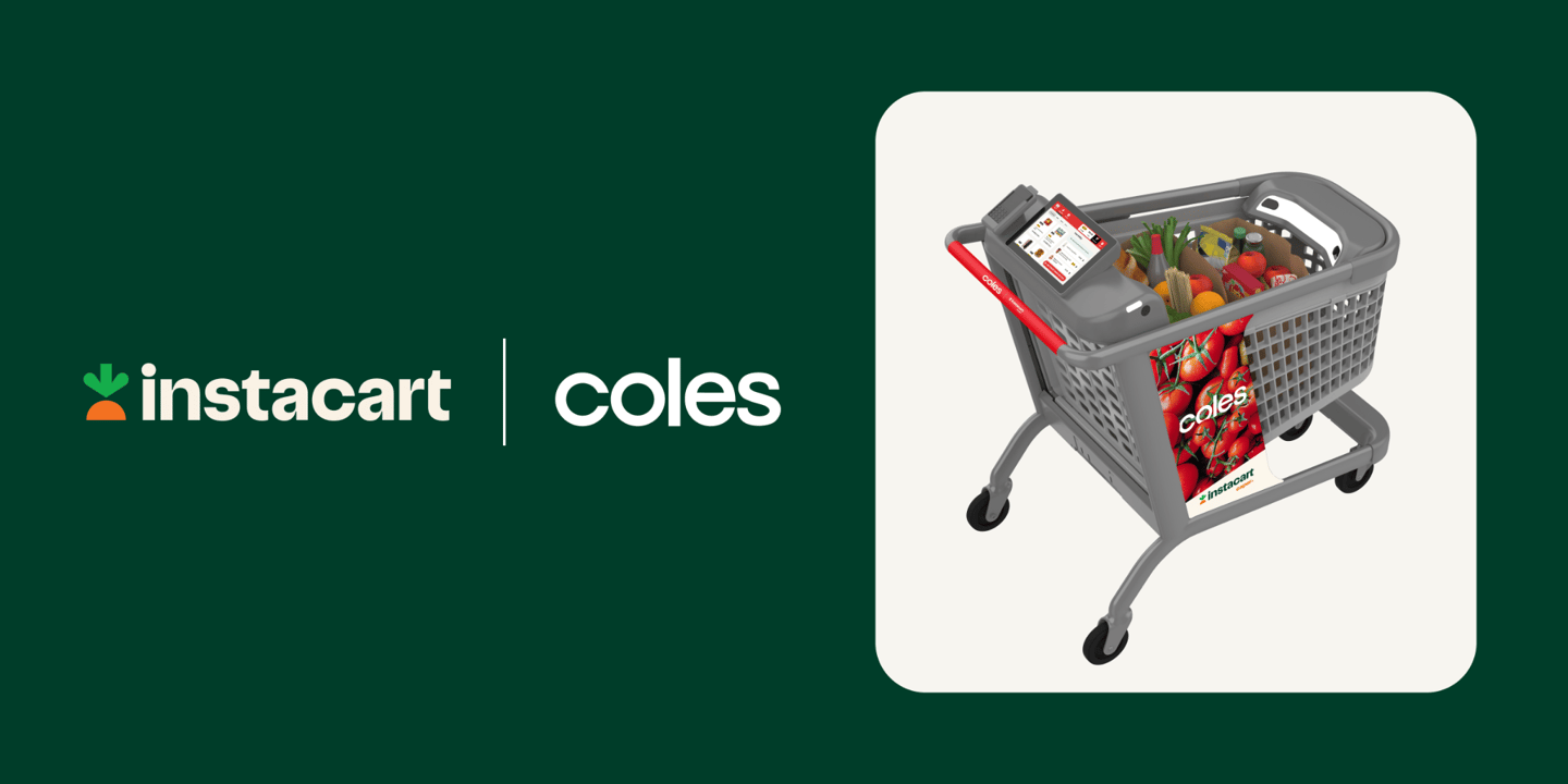 Coles deploys Instacart Caper Carts