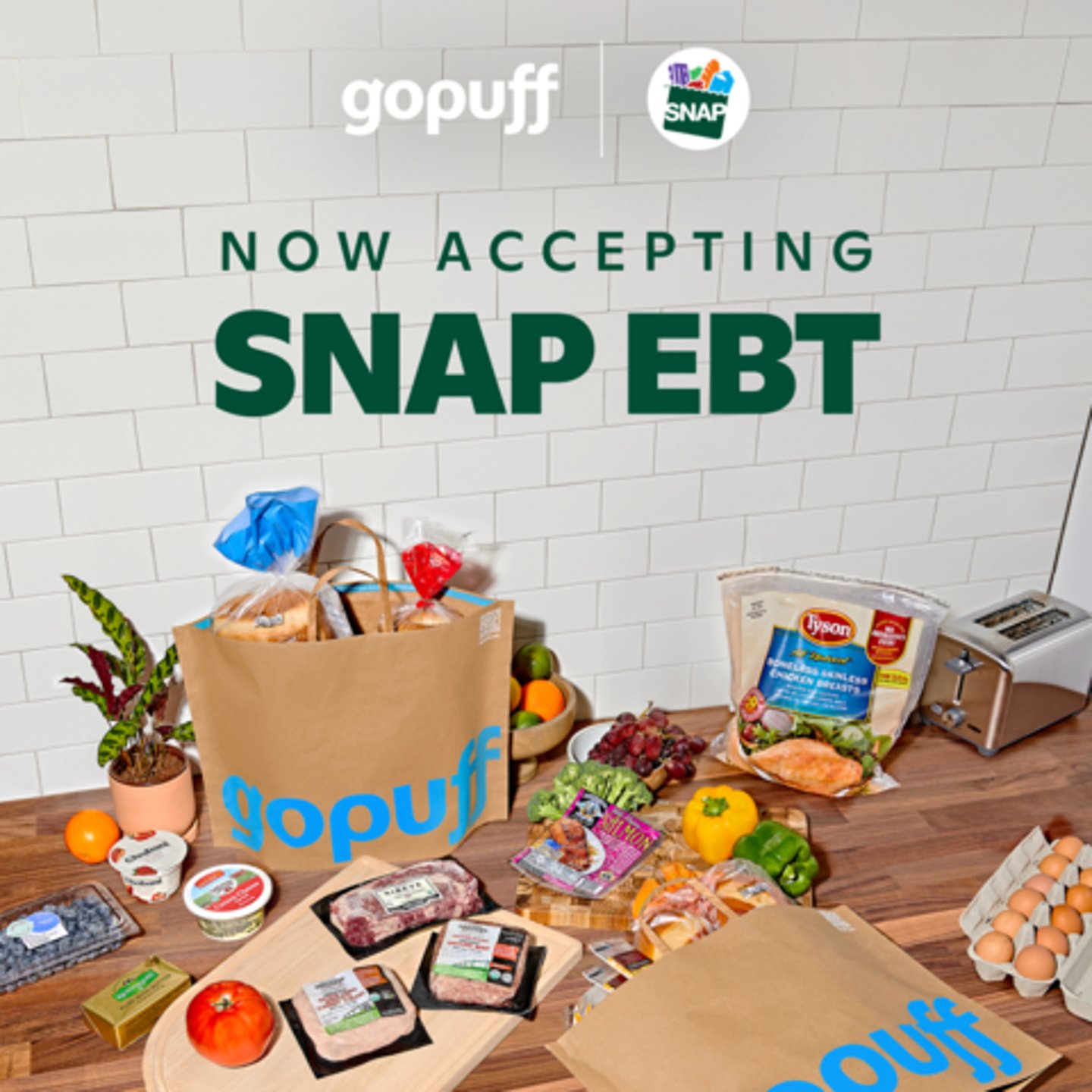 Gopuff accepts SNAP EBT