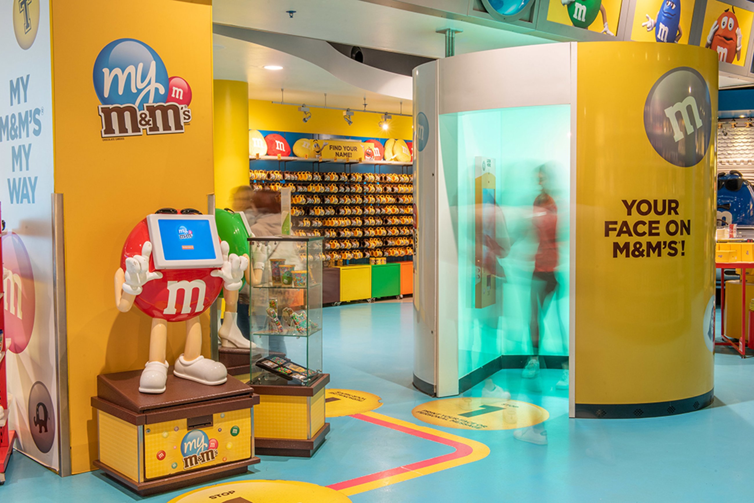 M&Ms store interior