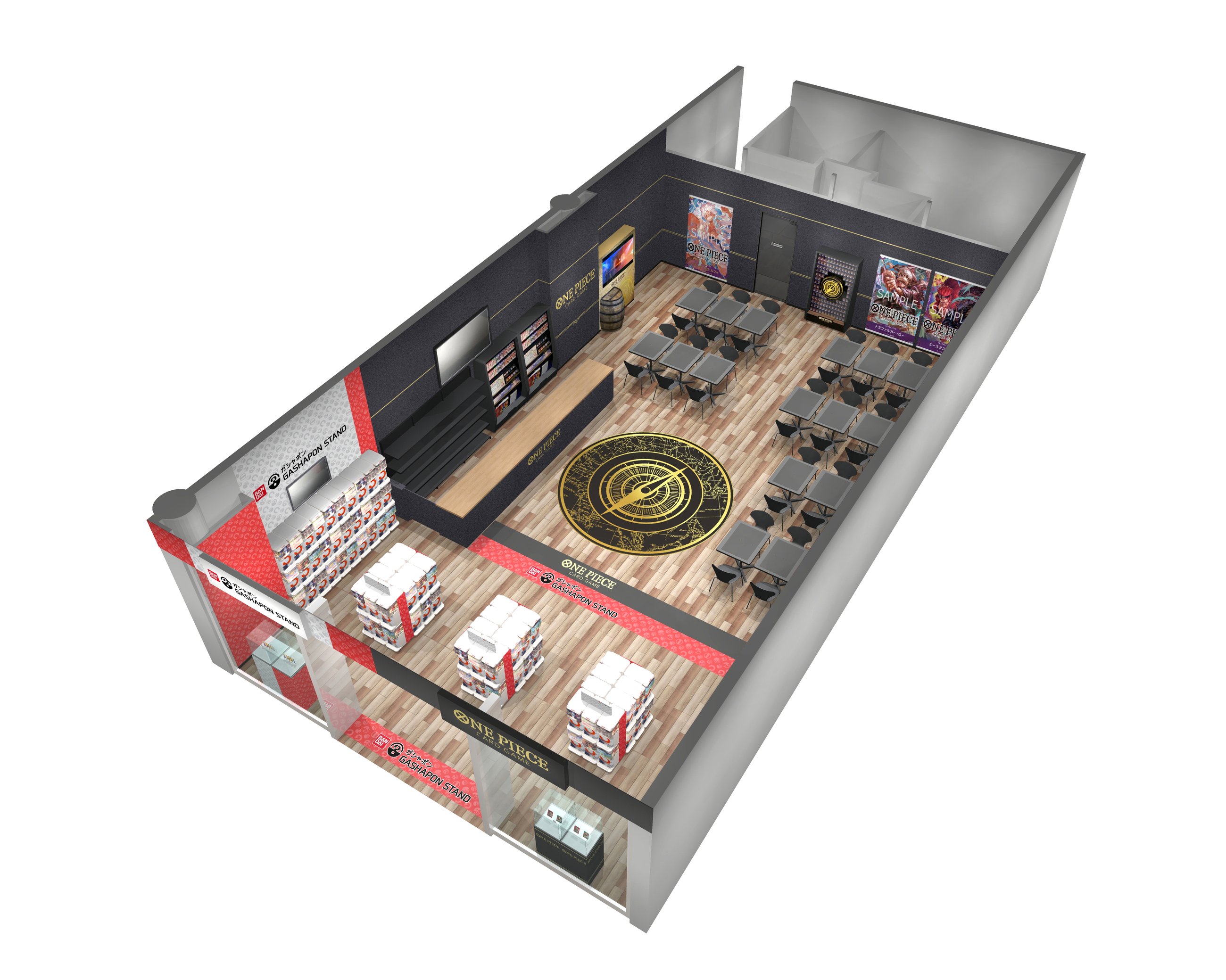 One Piece Card Game official shop Mall of Georgia