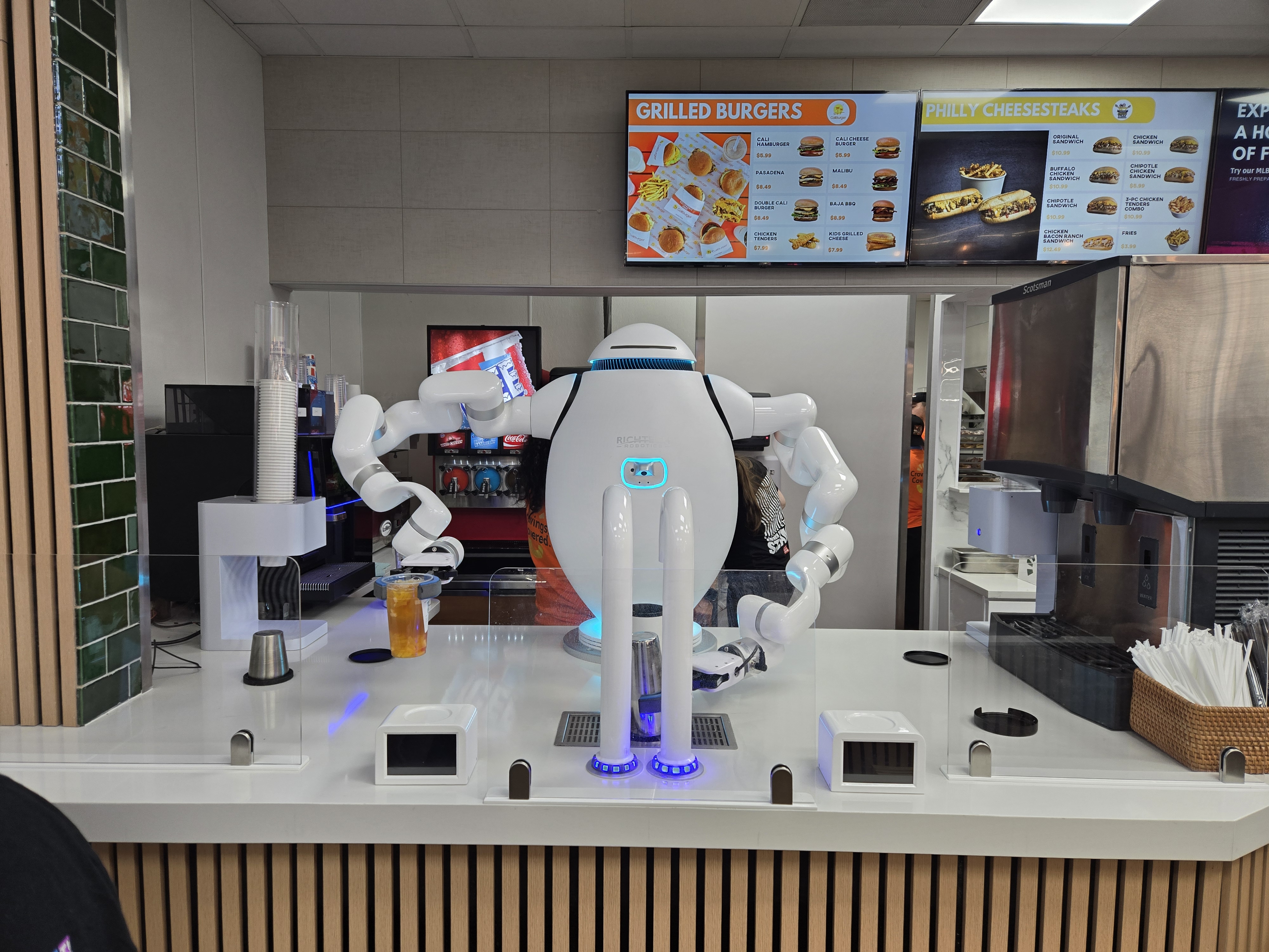 赤蓄光 HUMAN ROBOT × 36.5℃ kitchen パンデッド 赤蓄光 HUMAN ROBOT