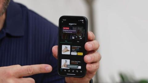Amazon Live phone screen (Image: Amazon)