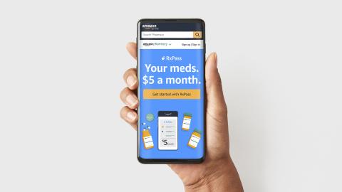 Amazon RxPass app screen