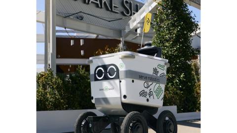 Shake Shack delivery robot