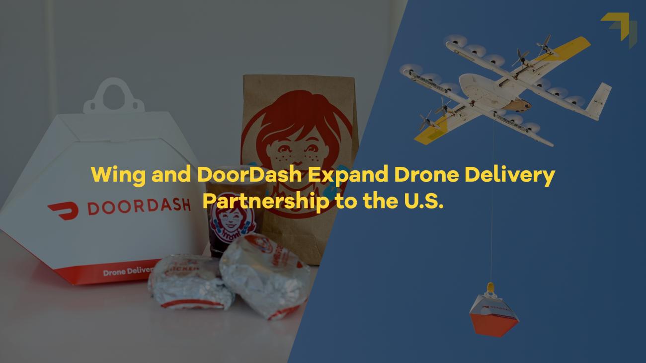 DoorDash Wendys Wing drone pilot