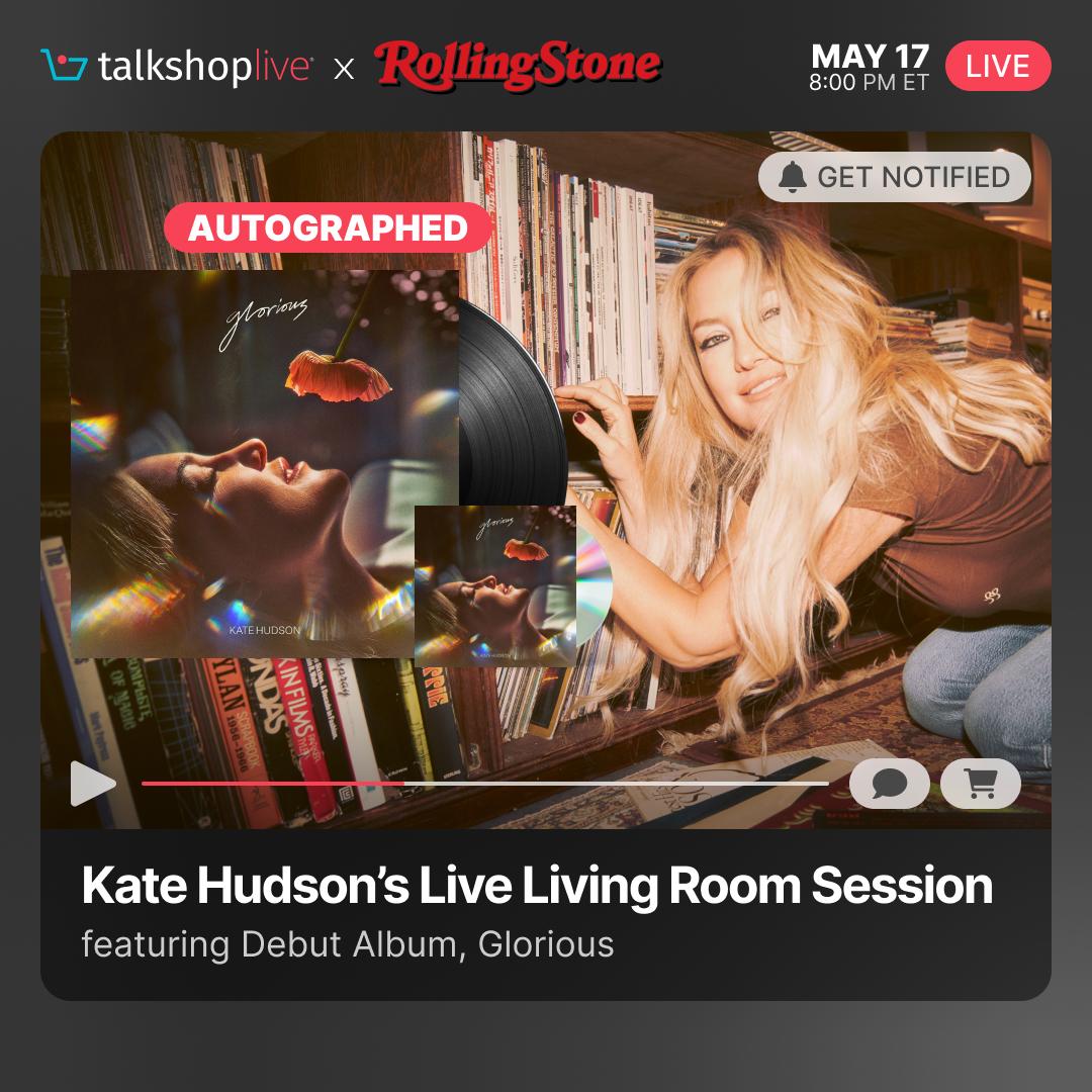 Actress Kate Hudson and Rolling Stone to stream shoppable concert | Chain  Store Age