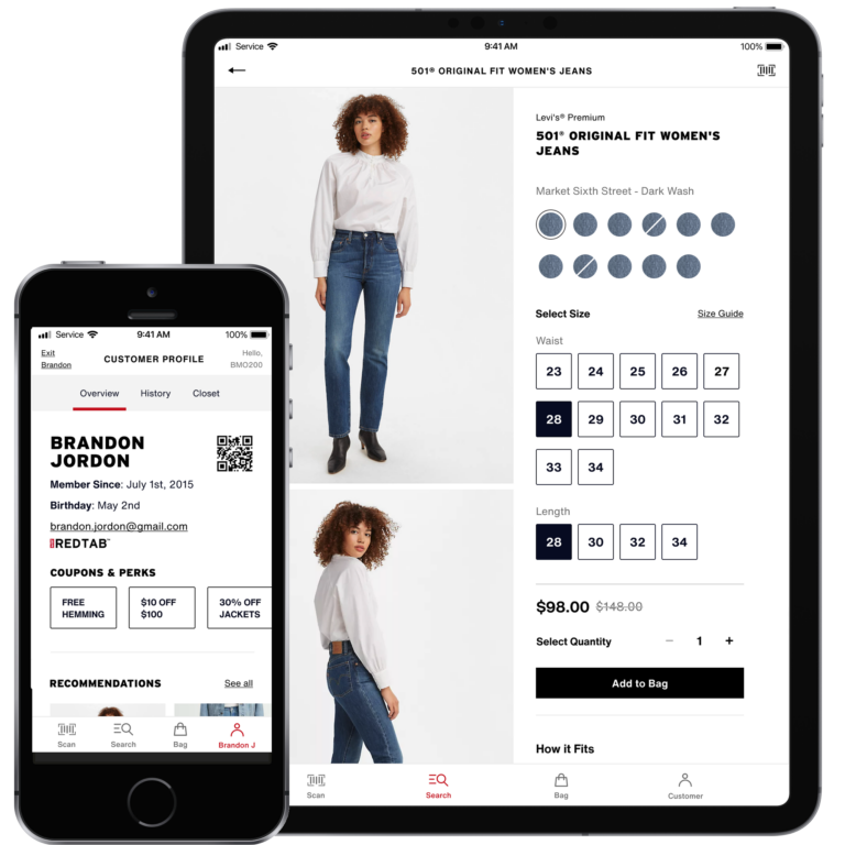 Levi's BackPocket app