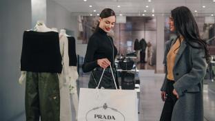 Prada shopper