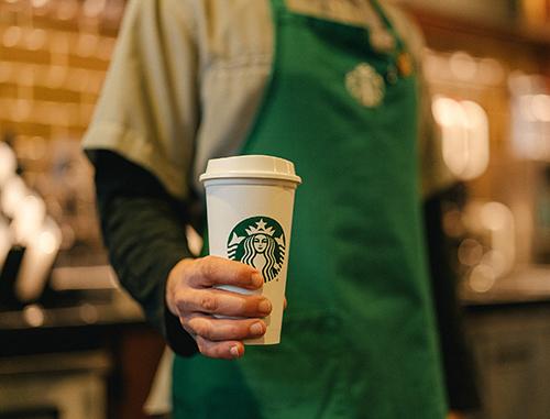 Starbucks reusable cup