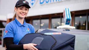 Dominos delivery person