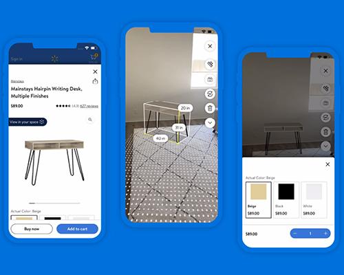 Walmart AR-based room design