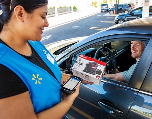 walmart curbside