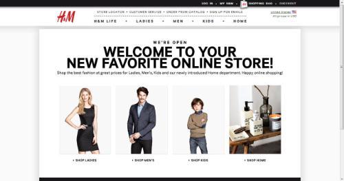 Buy h shop & m online