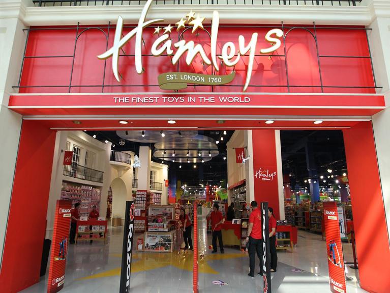 Hamleys new shop toys