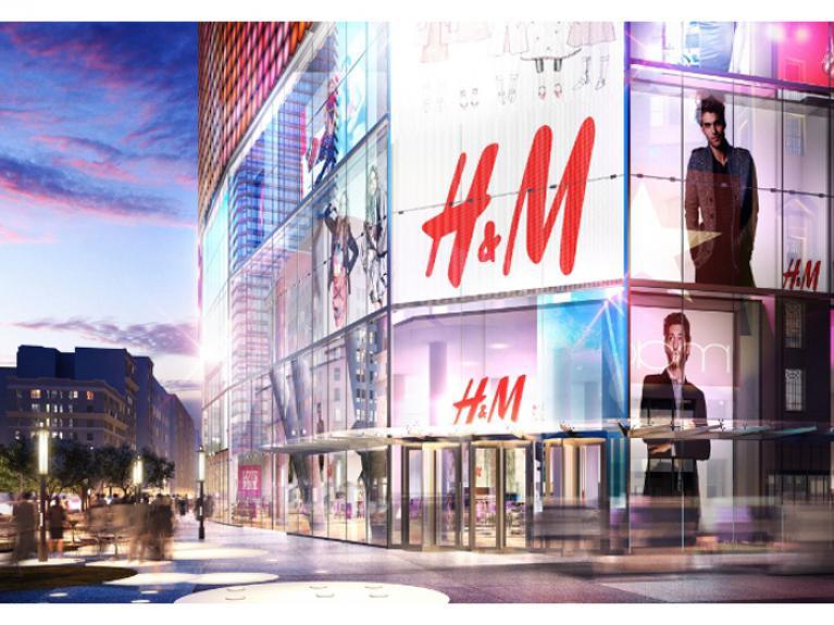 H M opening its largest store to date 63 000 sq. ft. flagship in