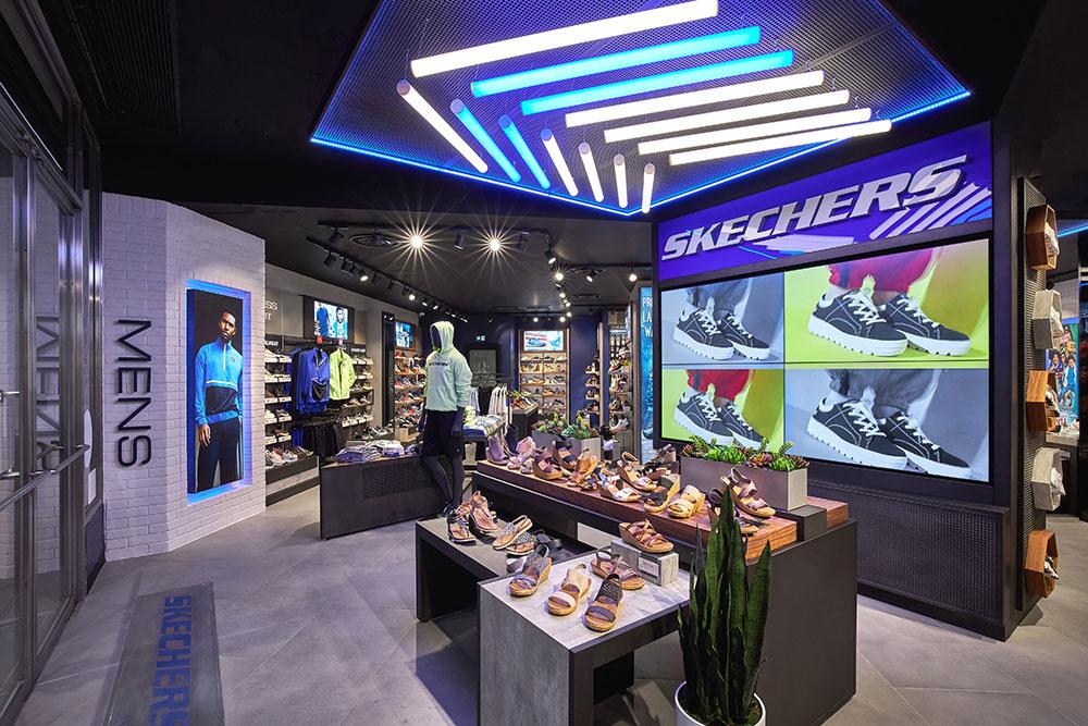 Biggest skechers sales store