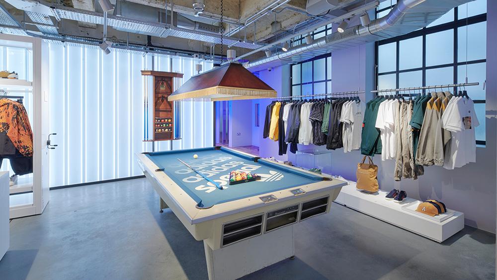 Adidas carnaby street store