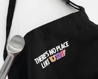 UDF employee apron