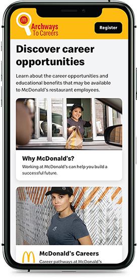 McDonald's app
