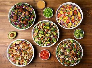bowls of food