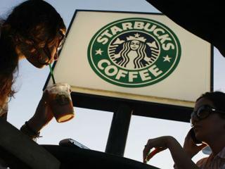 Starbucks sign