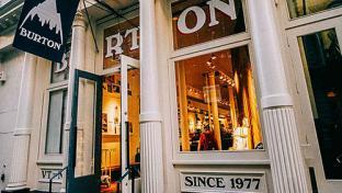 Burton Snowboards storefront