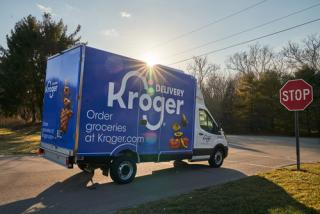 Kroger delivery truck