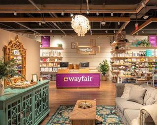 Wayfair’s fourth-quarter sales fell 4.6%.
