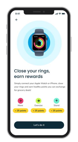 Albertsons Apple Watch integration