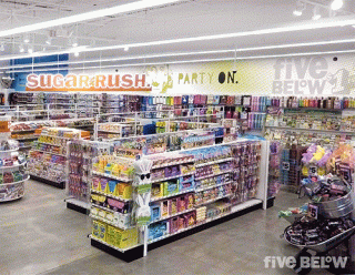 Five Below ended the quarter with 1,367 stores in 43 states.