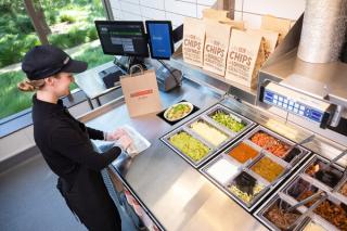 Chipotle automated makeline