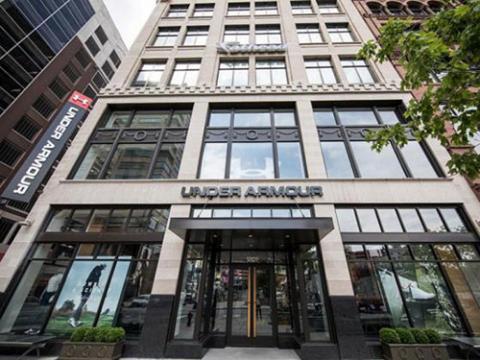 under armour storefront