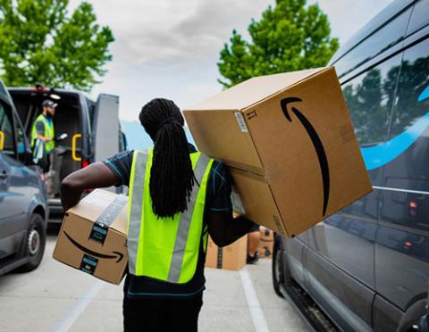 amazon delivery person