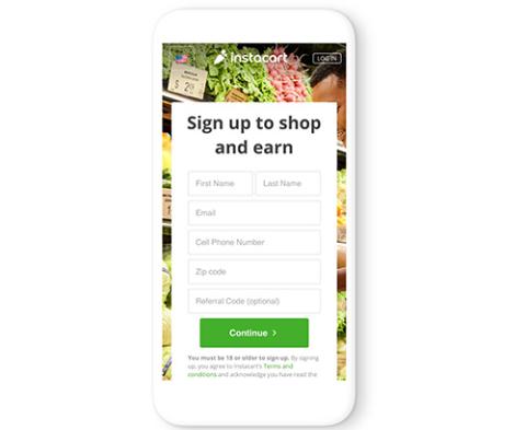 Instacart mobile