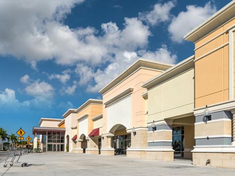 shopping center