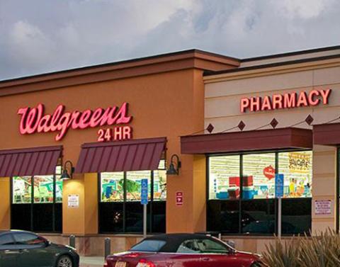 Walgreens storefront