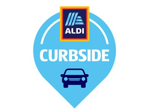 Aldi curbside graphic